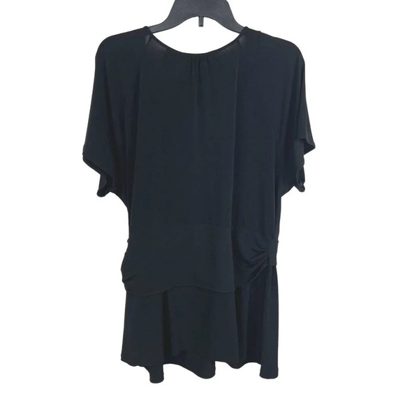 Worthington Women Short Sleeve Crew Neck Stretch Top Size 1X - Picture 2 of 8